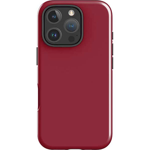 Burgundy iPhone 16 Pro Impact Case